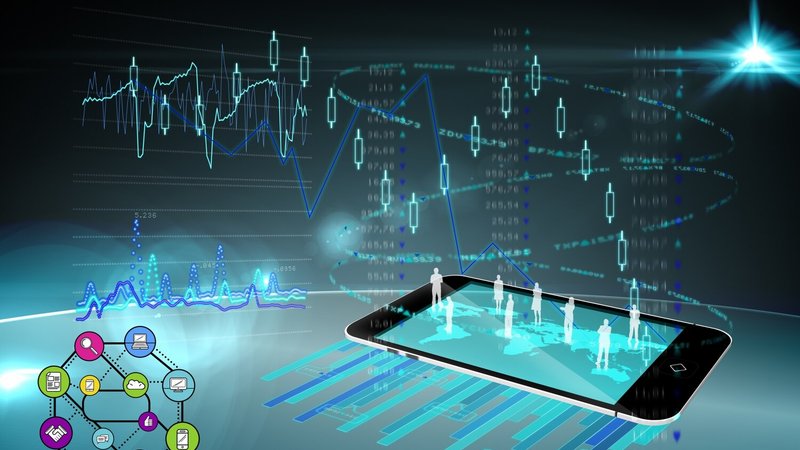 Grid trading bot placing staggered buy and sell orders within a defined price range