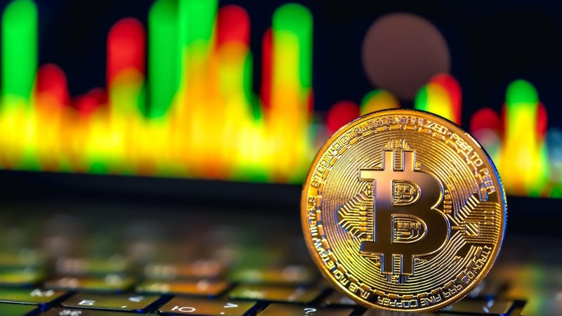 MACD indicator on a BTC perpetual futures chart showing signal line crossover and histogram momentum
